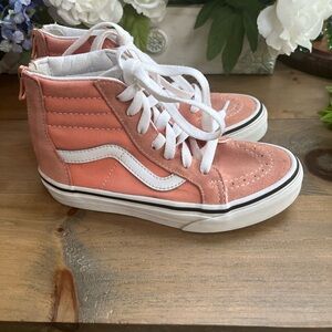 Girls pink vans. Size 1